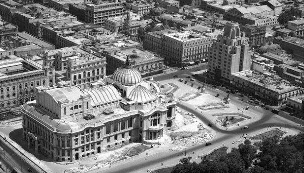 Palacio de Bellas Artes en 1935